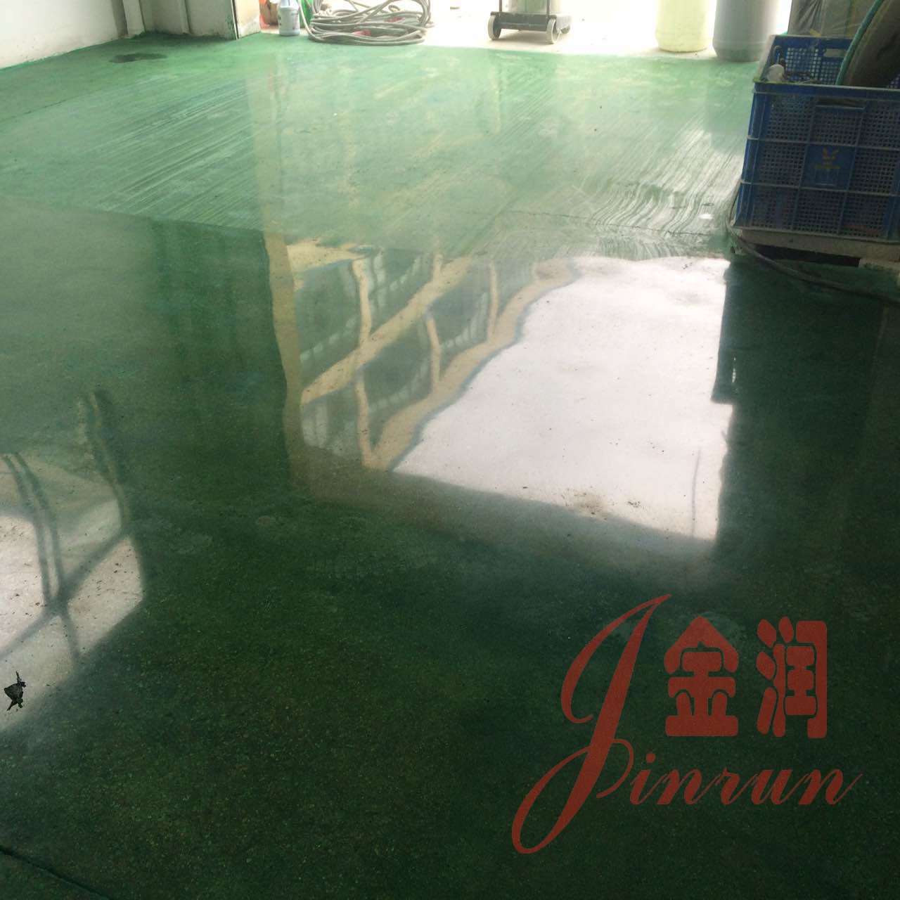 翠綠色效果